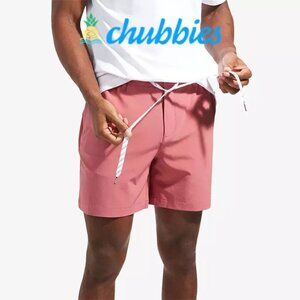 Chubbies Men's Everywear 6" Performance Shorts Pink, Size L